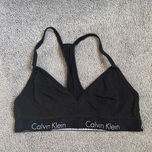 Calvin Klein Black Sports Bra